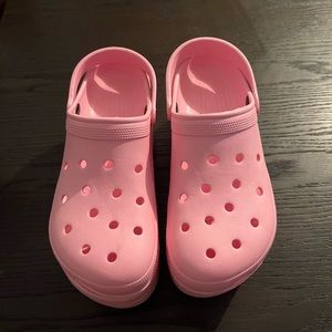 Akira Platform “croc” style Sandals